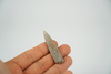 cretaceous fossil - belemnite, held in a hand