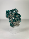 Dioptase with calcite